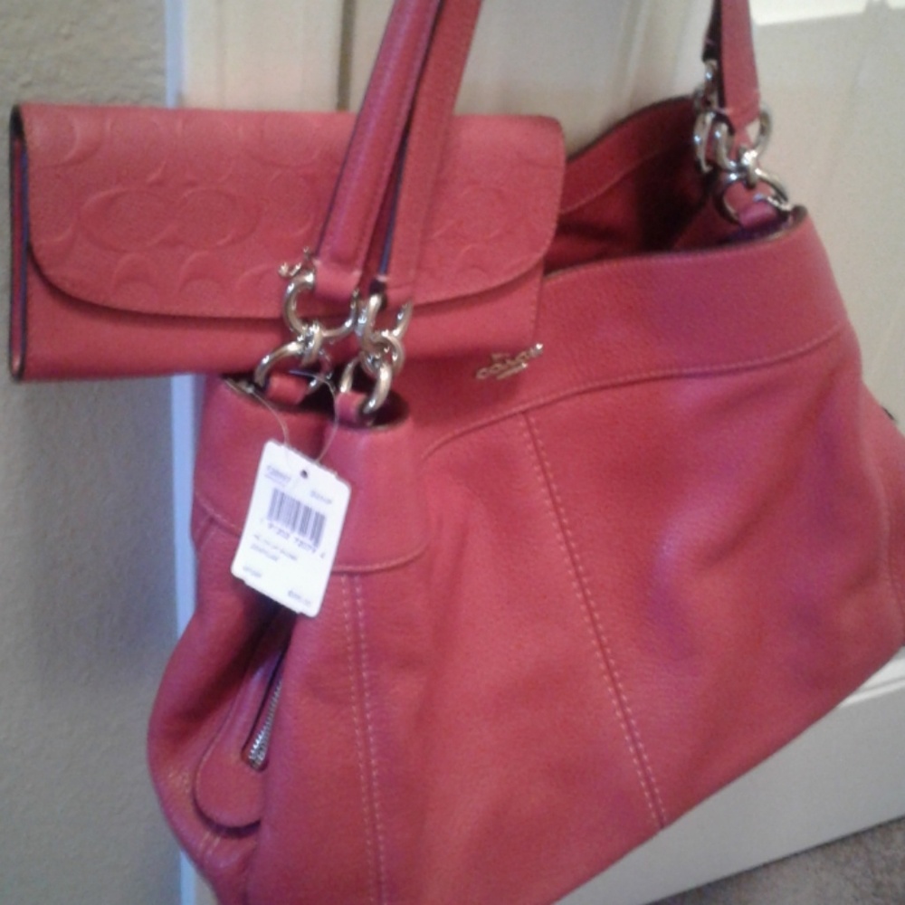 Coach  bag and wallet